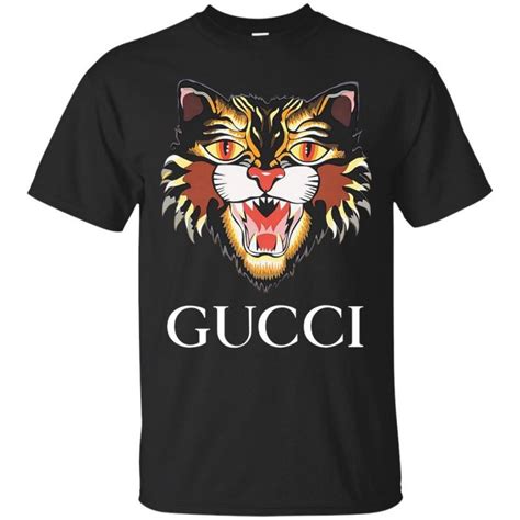 gucci angry cat t shirt replica|gucci t shirt authentication.